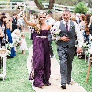 David’s Bridal multi way dress